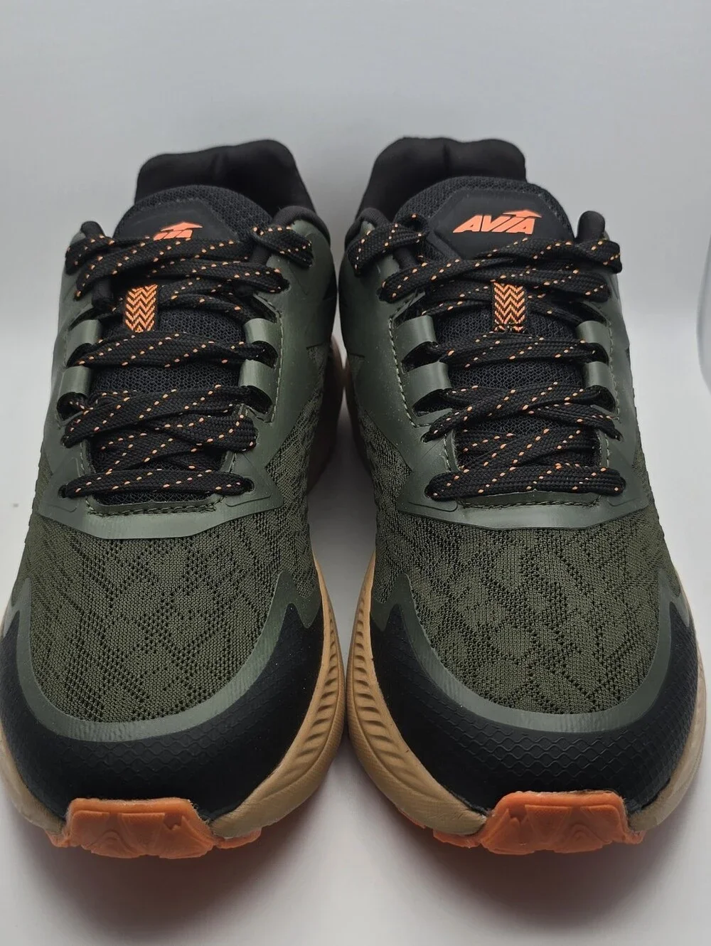 AVIA Storm Men’s Olive Green & Tan Athletic Sneaker